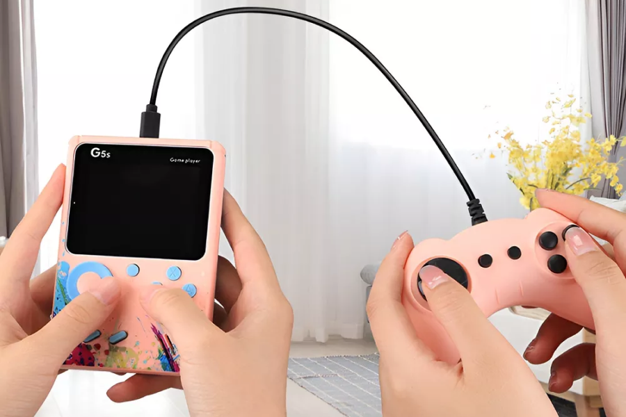 Mini Retro Gaming Device for Kids and Adults