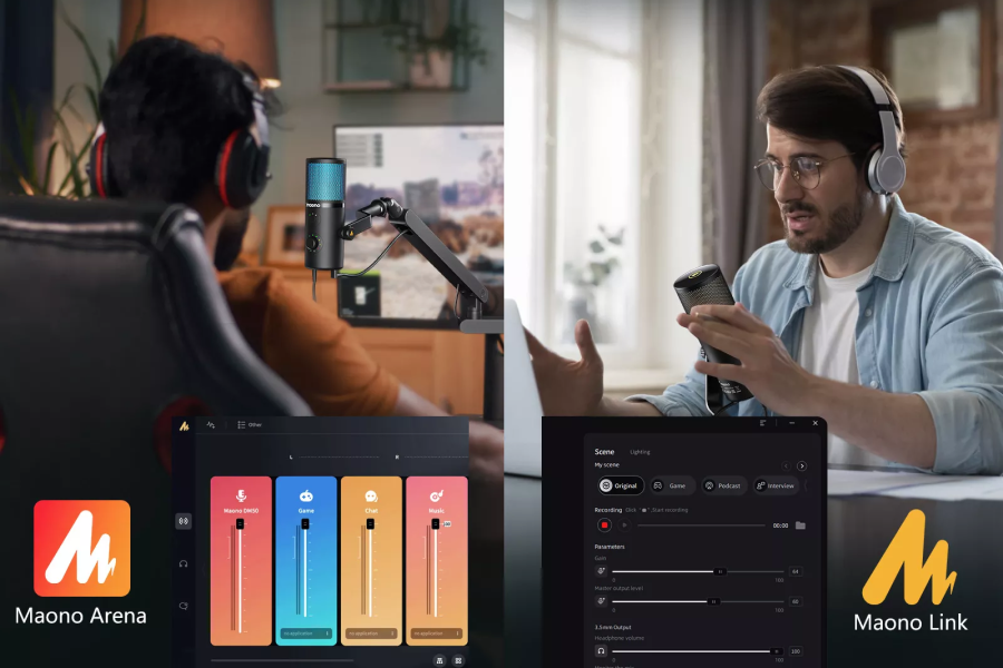 Gaming Microphone with Noise Reduction