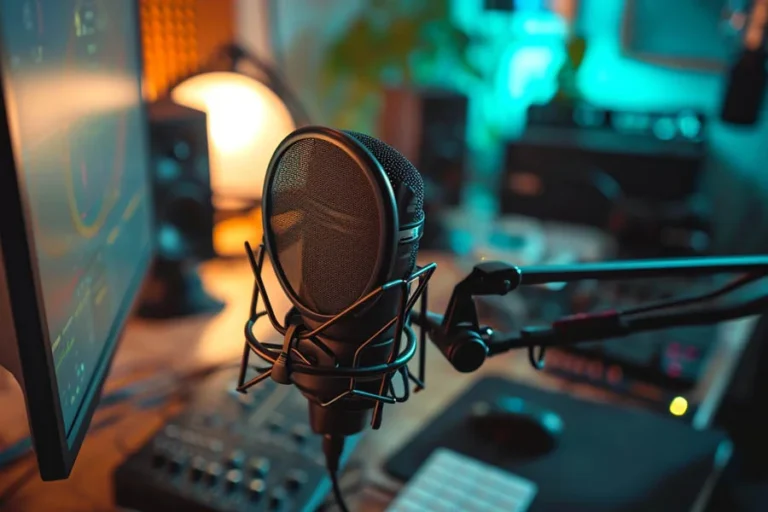 Gaming Microphone with Noise Reduction